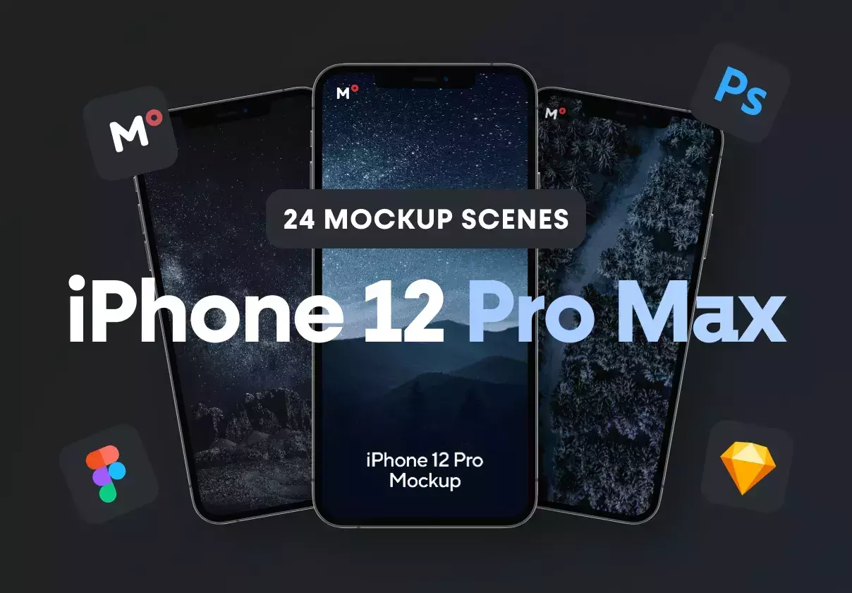 iPhone 12 Pro Max Mockups