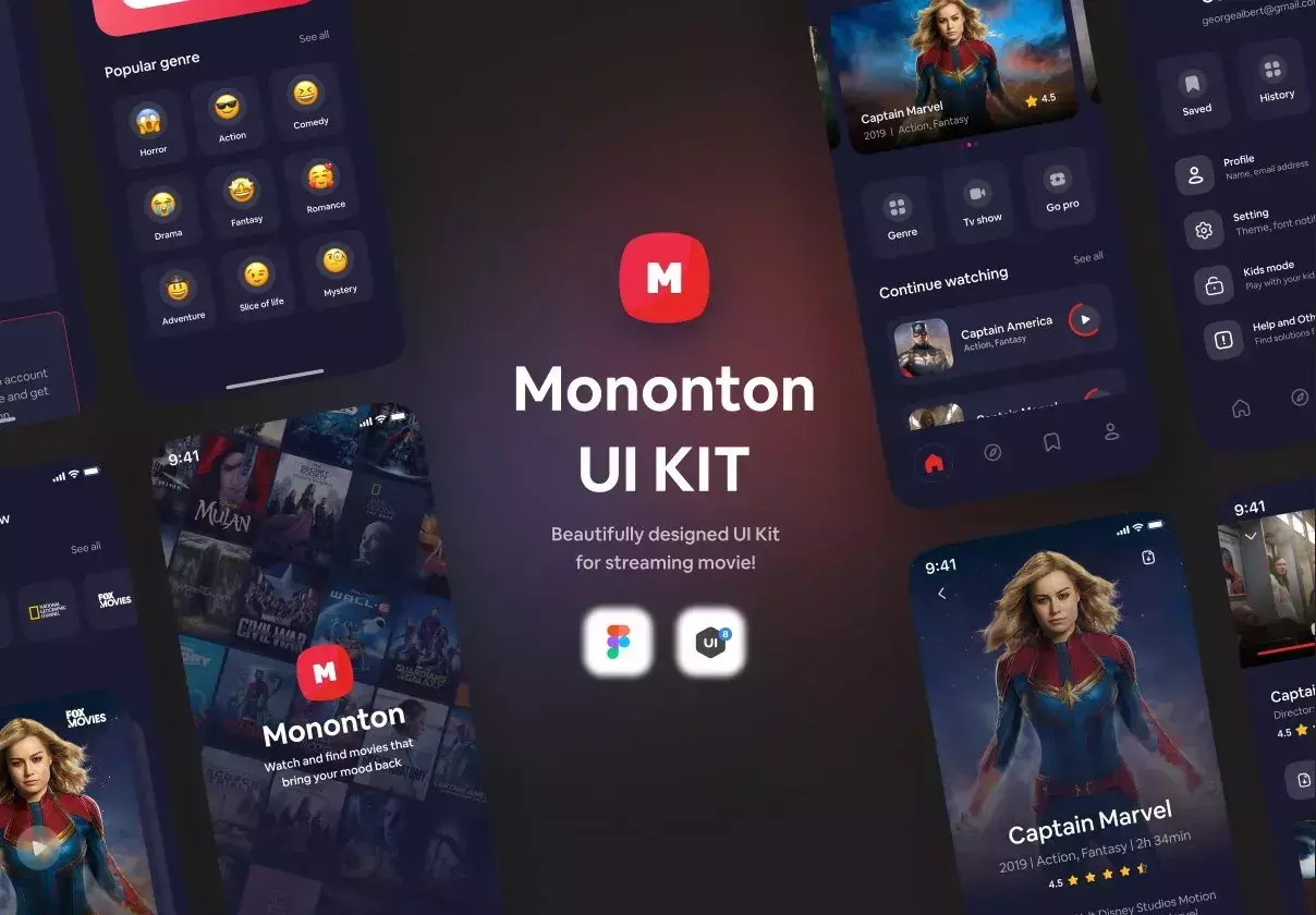 Mononton UI KIT 🍿