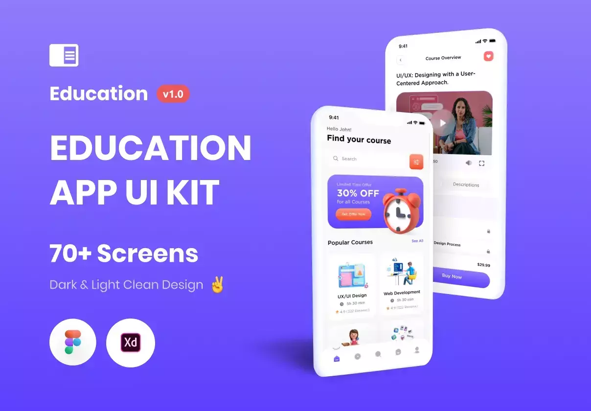 Education App UI KIT