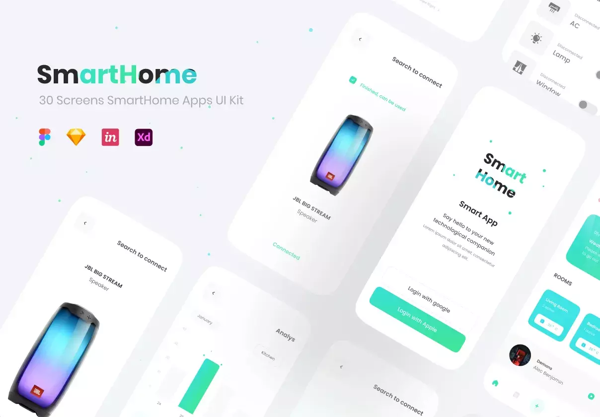 SmartHome - UI KIT