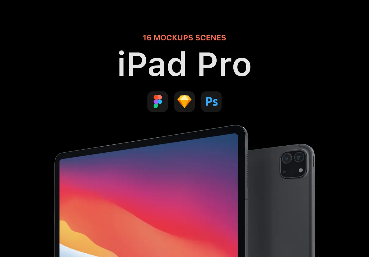 iPad Pro Mockups Scenes