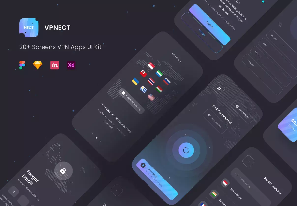 VPNECT - VPN UI KIT