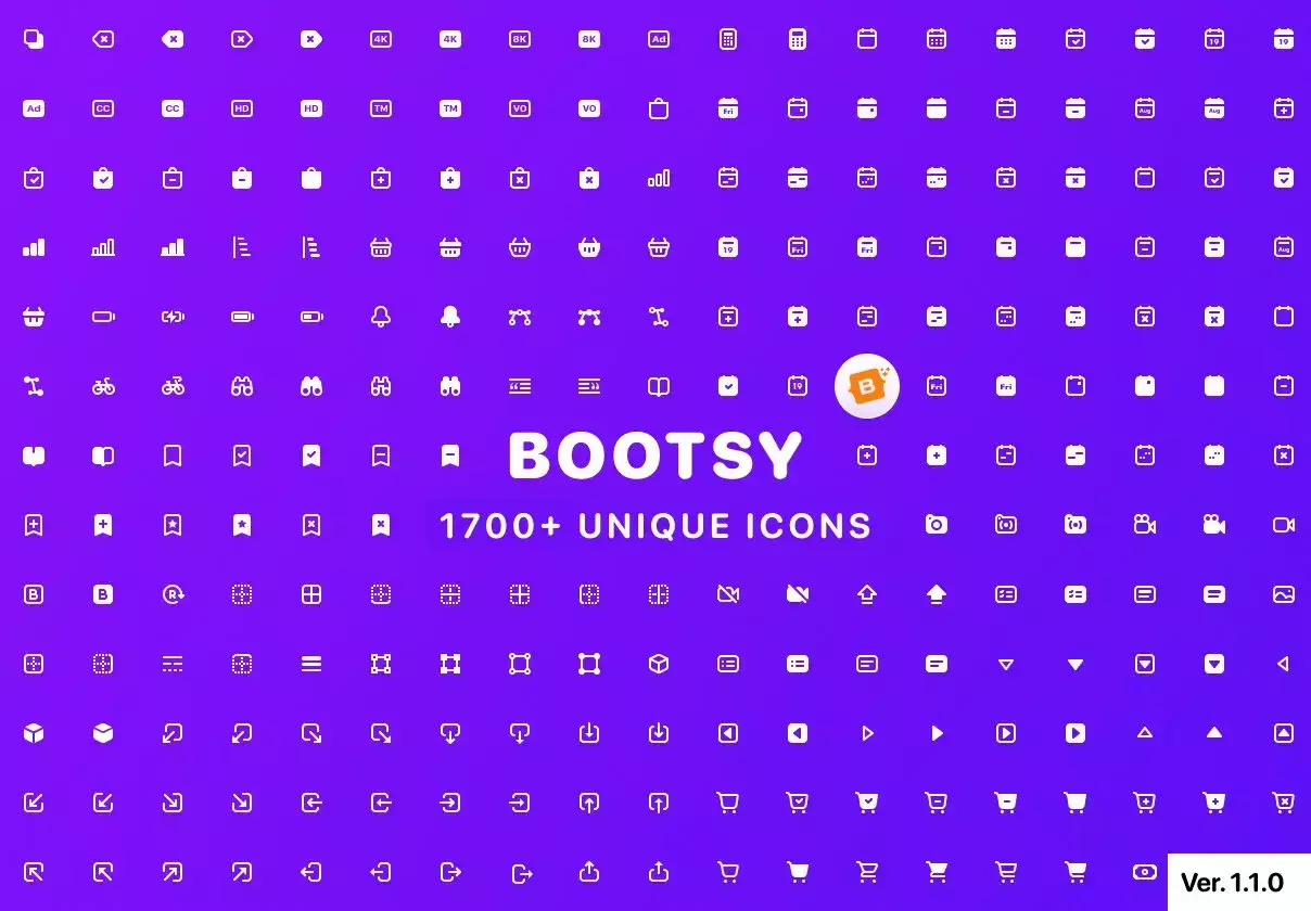 Bootsy Icons - Bootstrap Icon Set