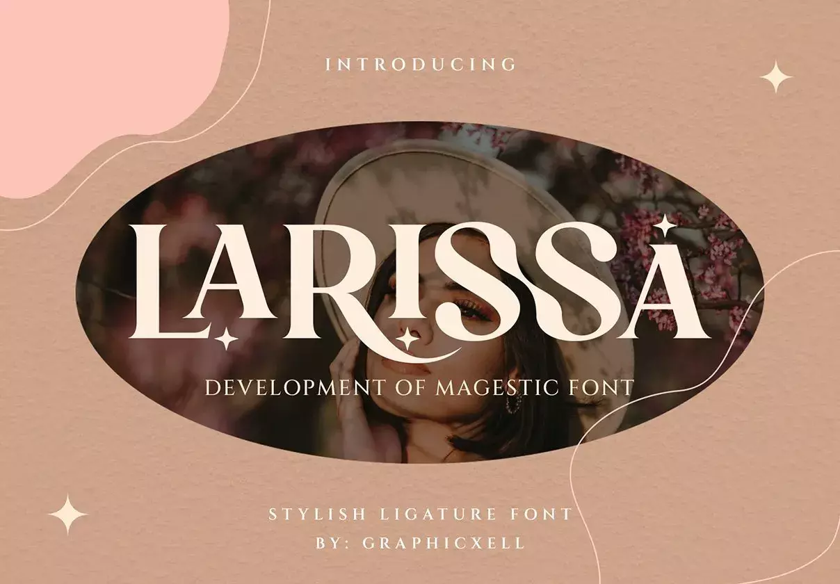 Larissa - Stylish Ligature Typeface