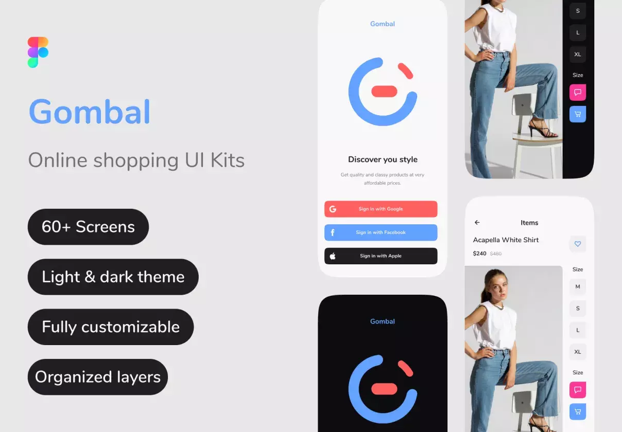 Gombal - Online shopping App UI Kit