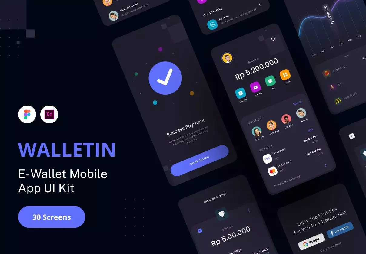 WalletIn - E-Wallet App