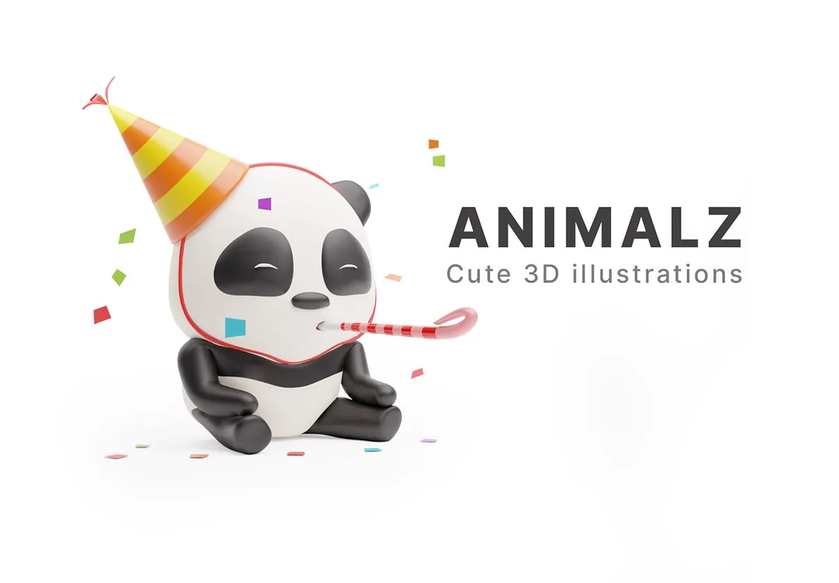 ANIMALZ - cute 3D animals