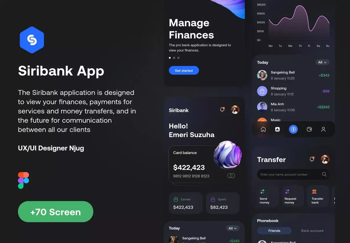 Siribank Finance Ui Kit