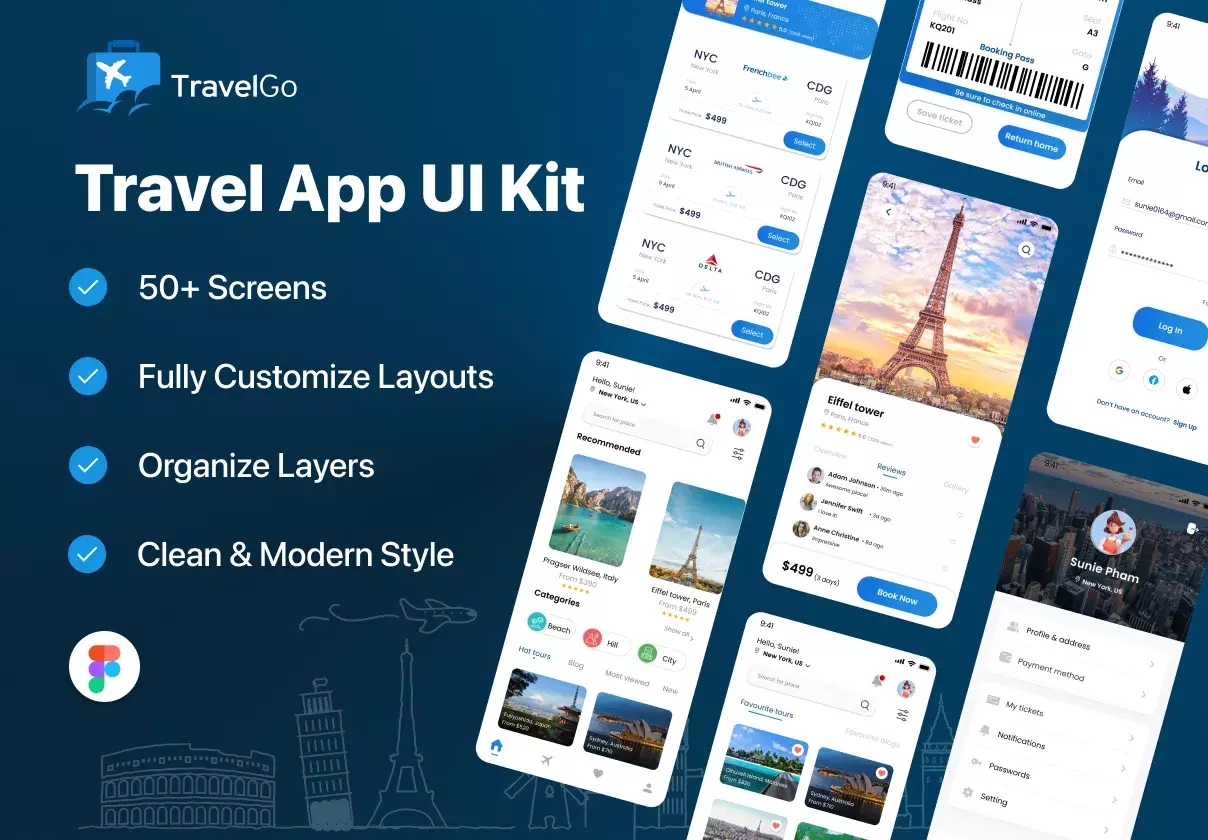 TravelGo - the Listing Directory UI Kit