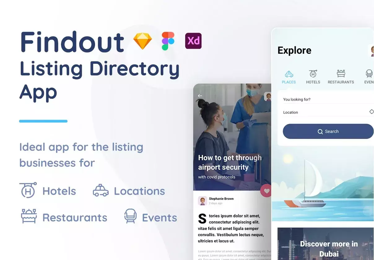 Findout - Listing Directory App Template