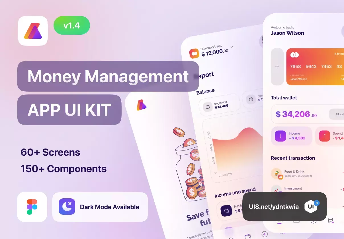 Money Management App UI Kit