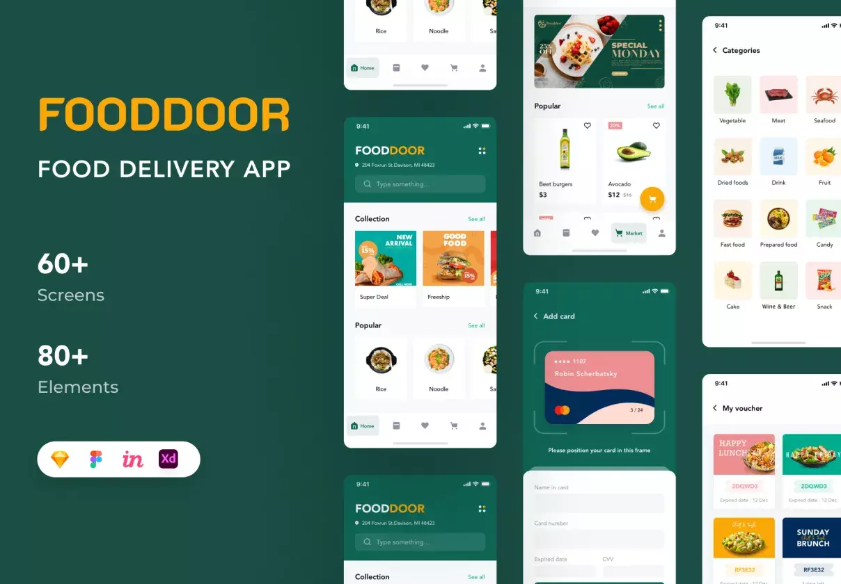 Fooddoor - Food delivery app