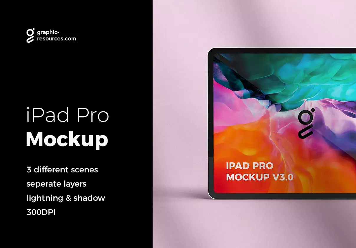 iPad Pro Mockup Scenes