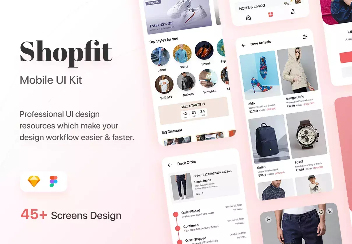 Shopfit - Shopping App UI Kit