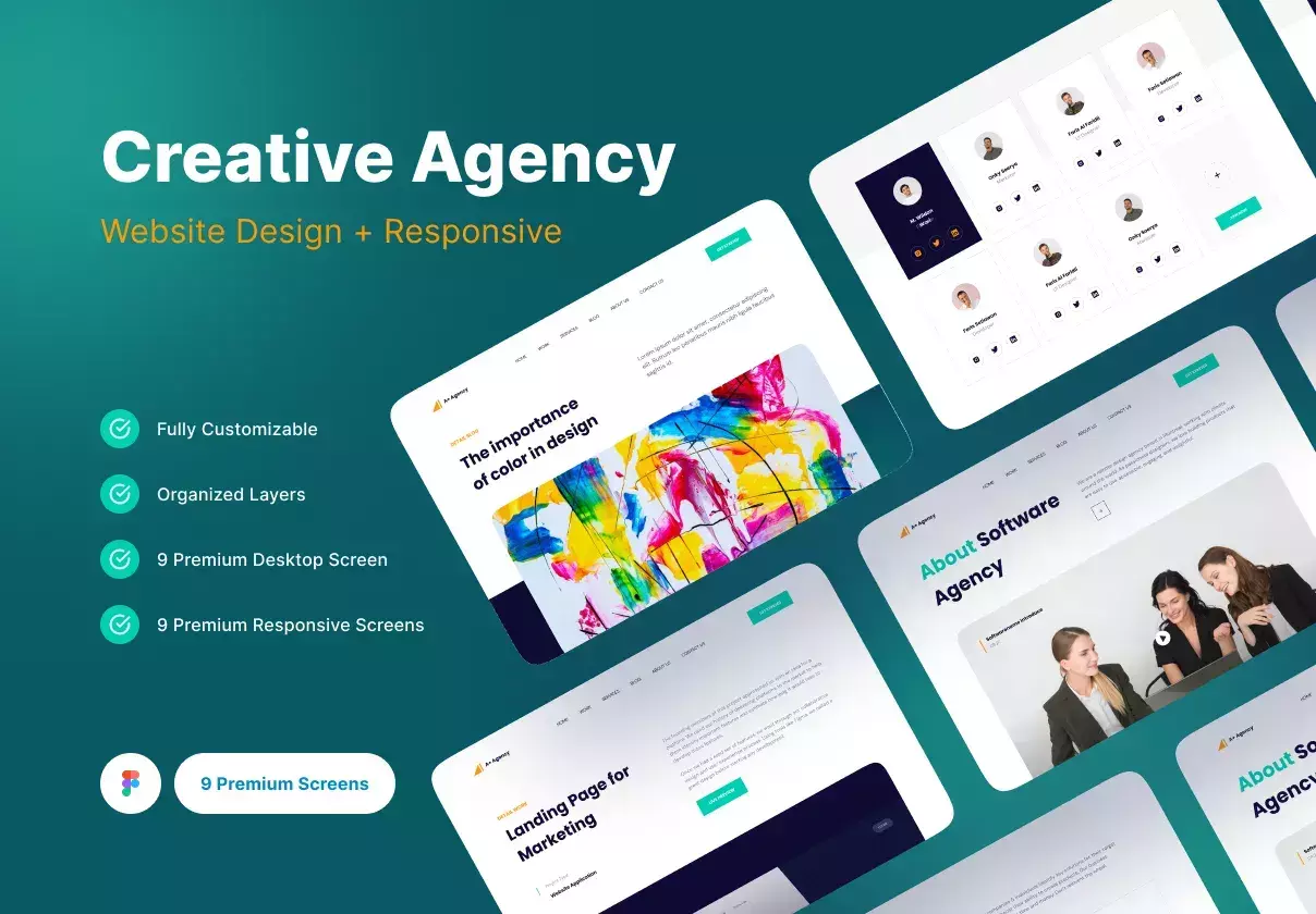 Creative Agency - Website Design UI-Kit