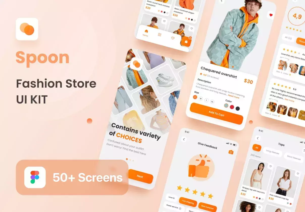 Spoon - Fashion Store UI Kit