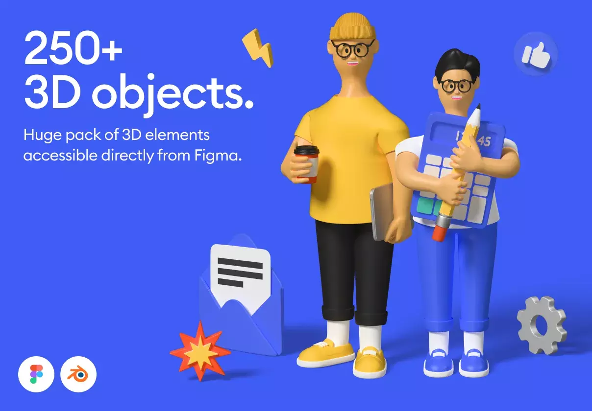 3d icons kit