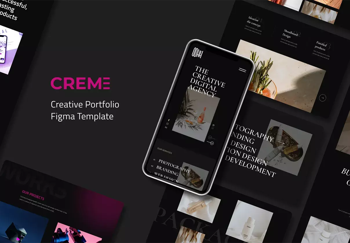 CREME – Figma Template