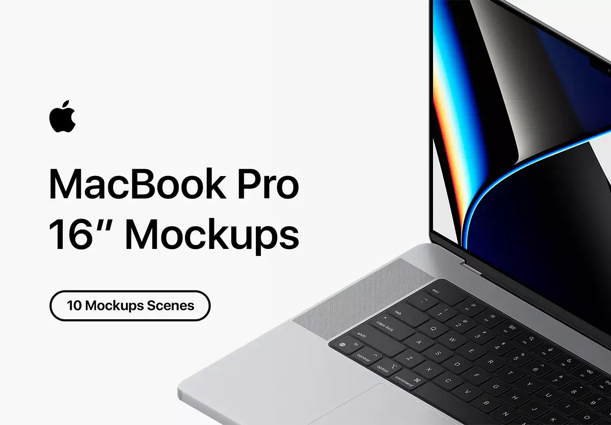 High Quality MacBook Pro 16-Inch Mockups.