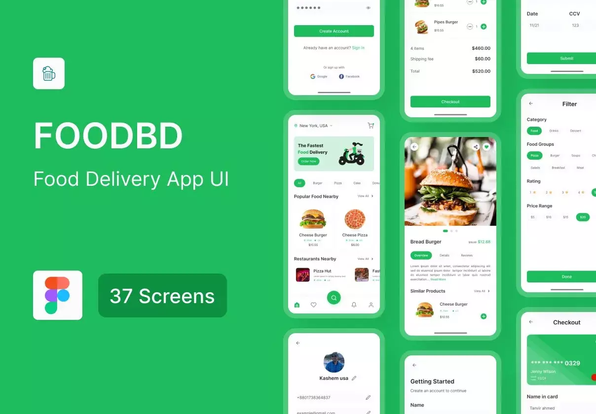 Food delivery app