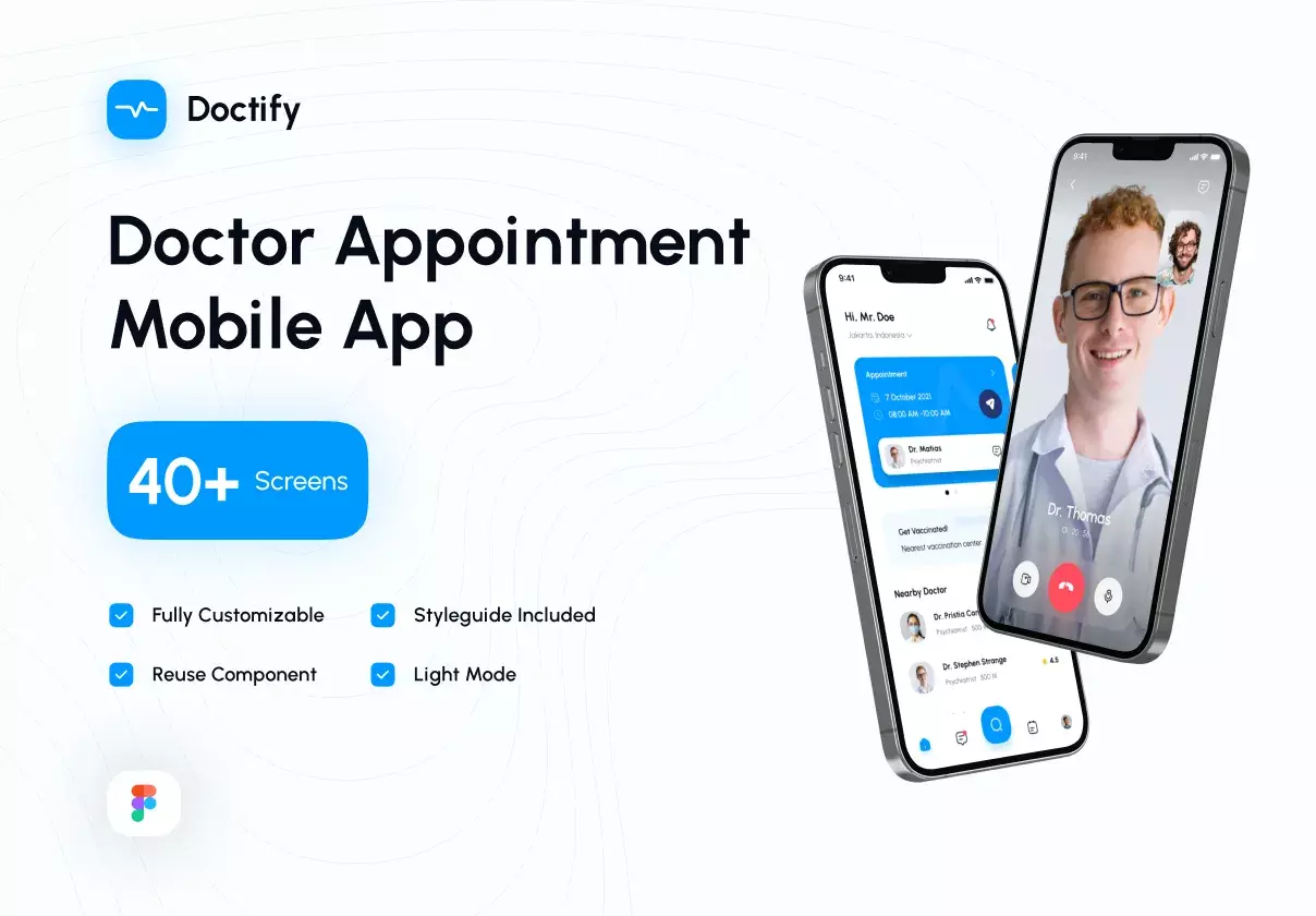 Doctify - Doctor Appointment Mobile Apps