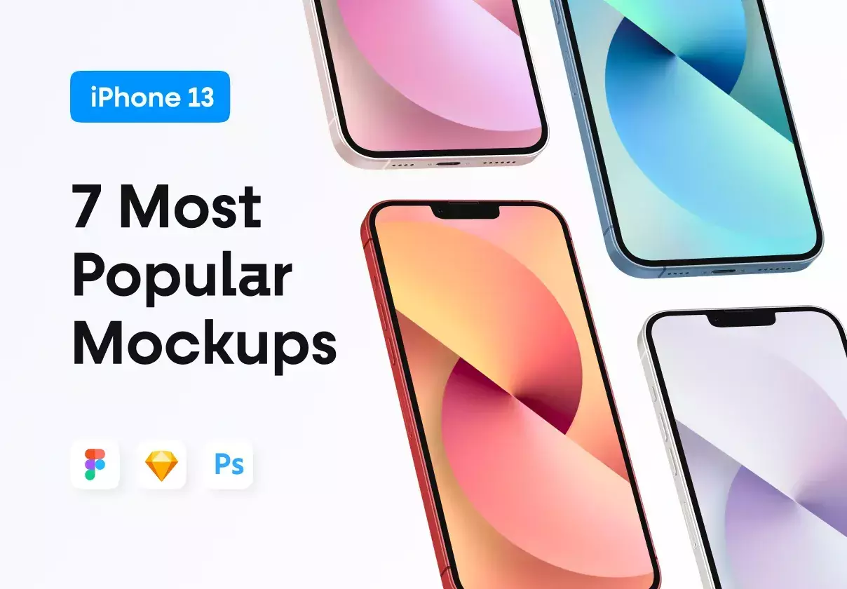 Top 7 iPhone 13 Mockups