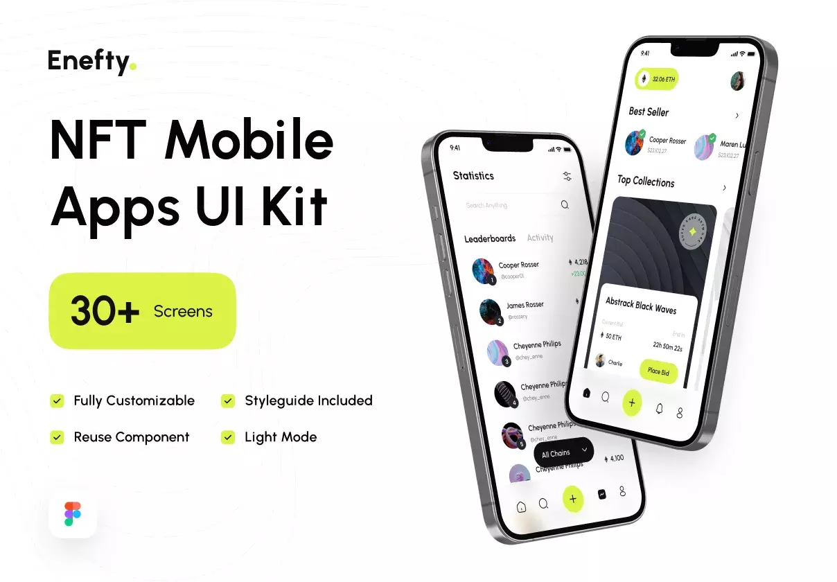 NFT Mobile Apps UI Kit