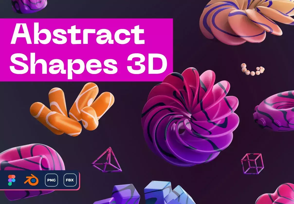 Abstract Shapes 3D