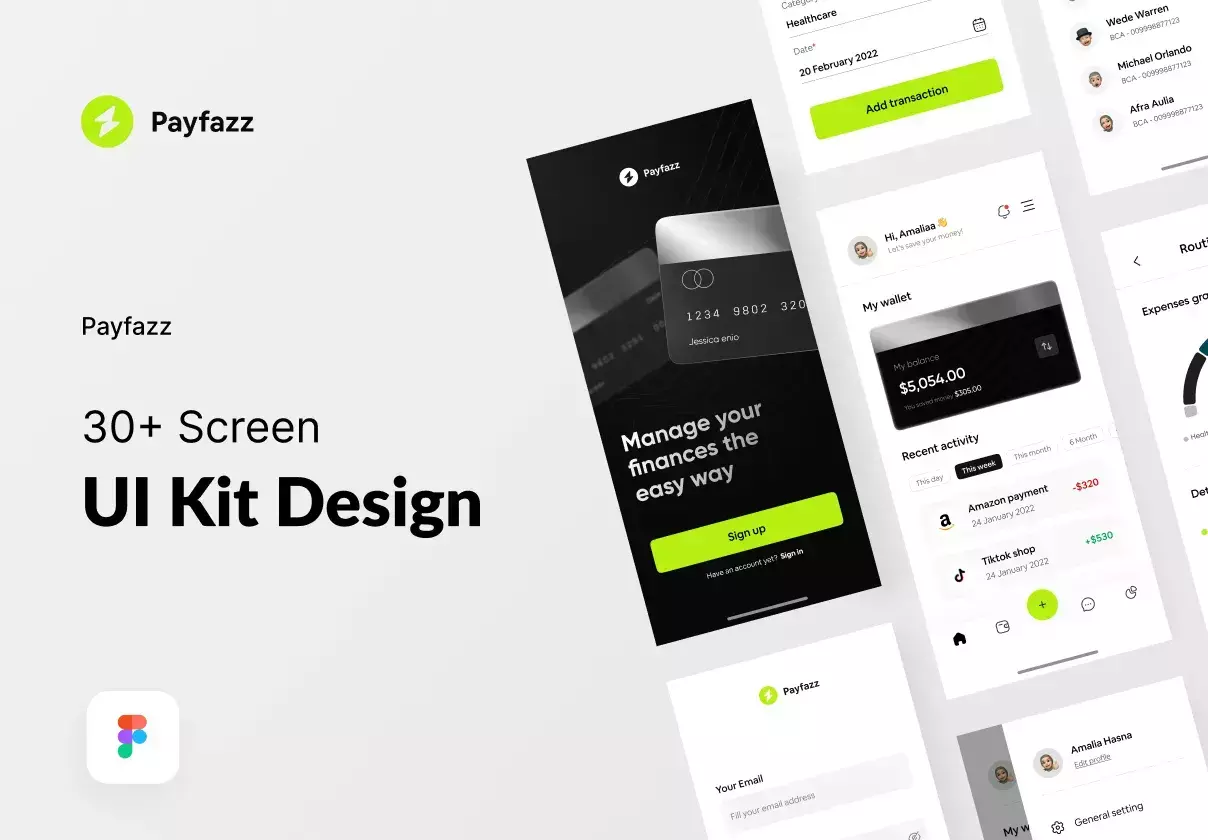 Payfazz - Money Manager UI KIT