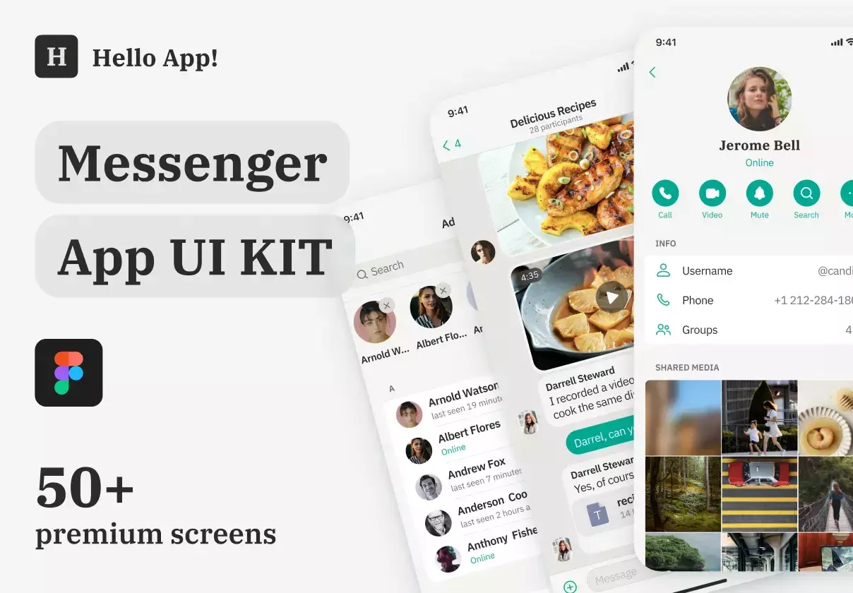 Hello App! Messenger UI Kit