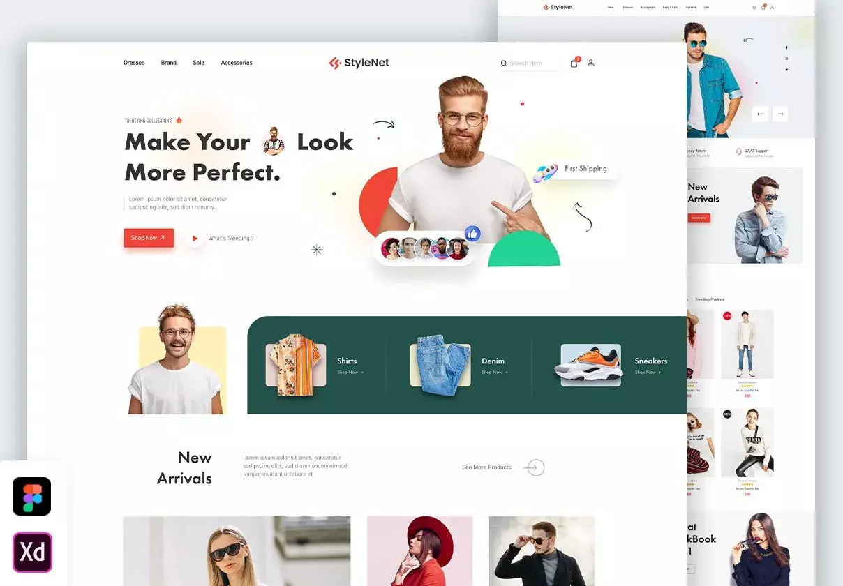 StyleNet - Fashion e-Commerce Template