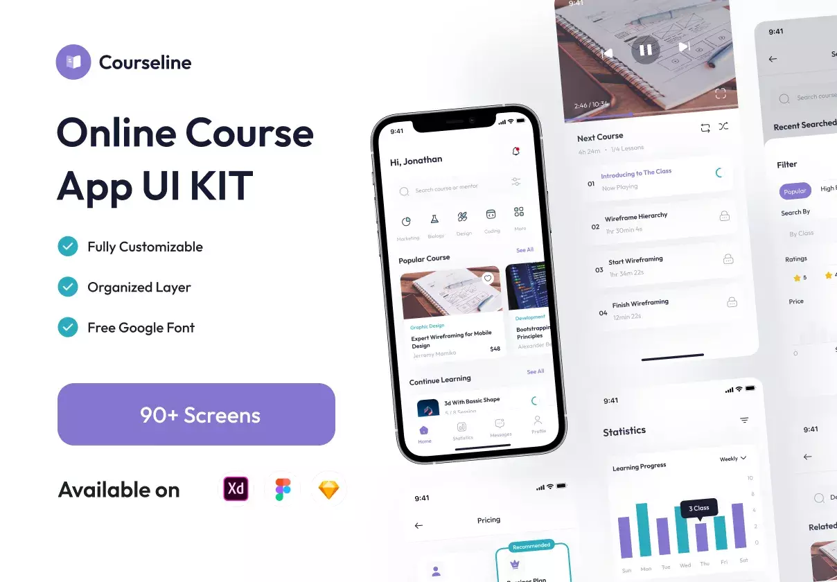 Courseline - Online Course App