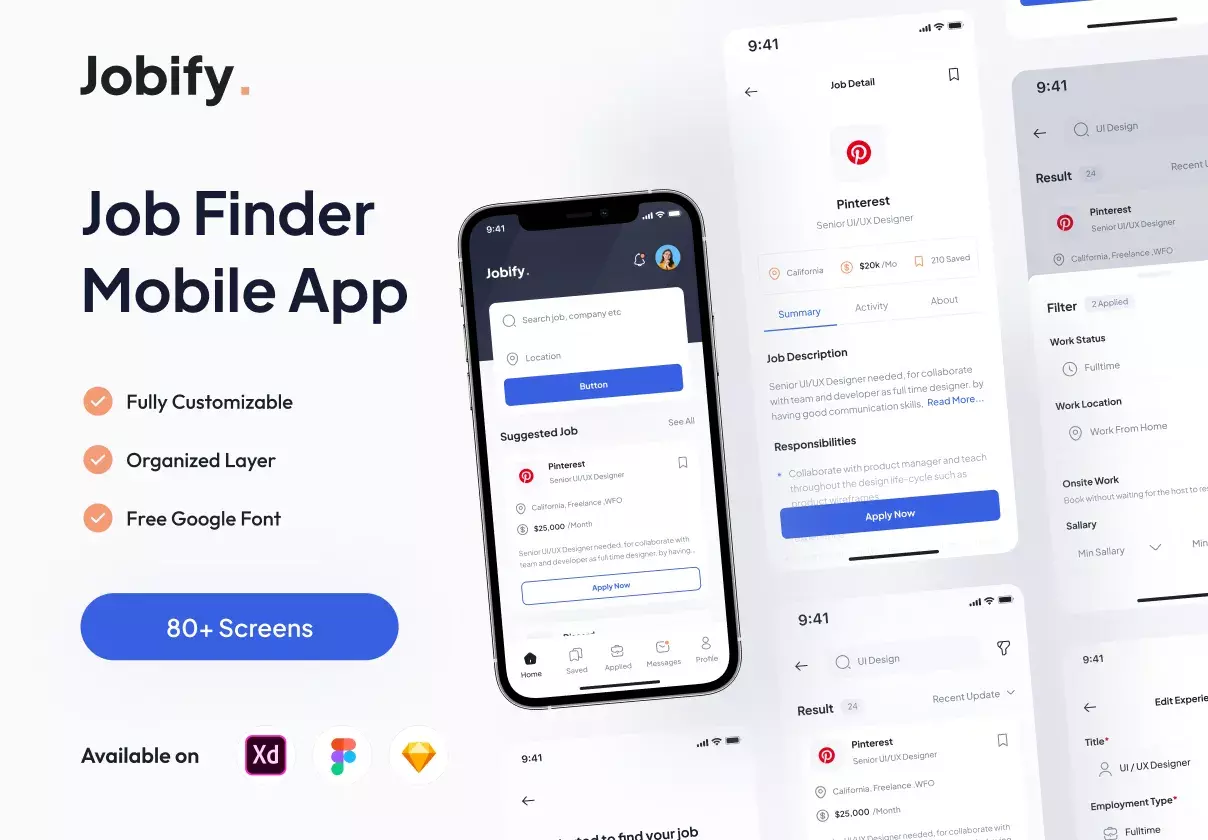 Jobify - Job Finder Mobile App