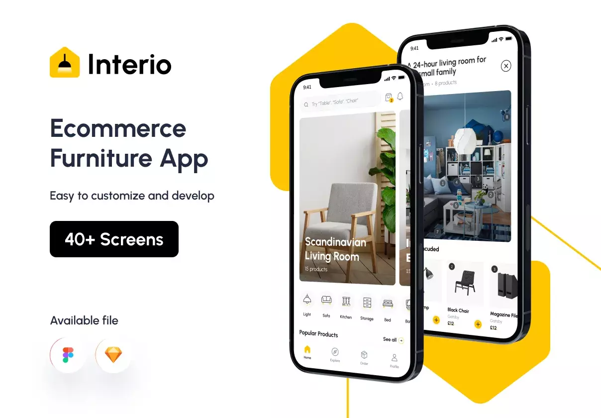 Interio Ecommerce Furniture App