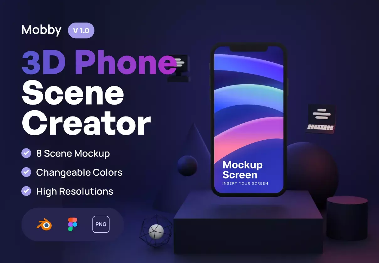 Mobby - 3D Phone Scene Creator