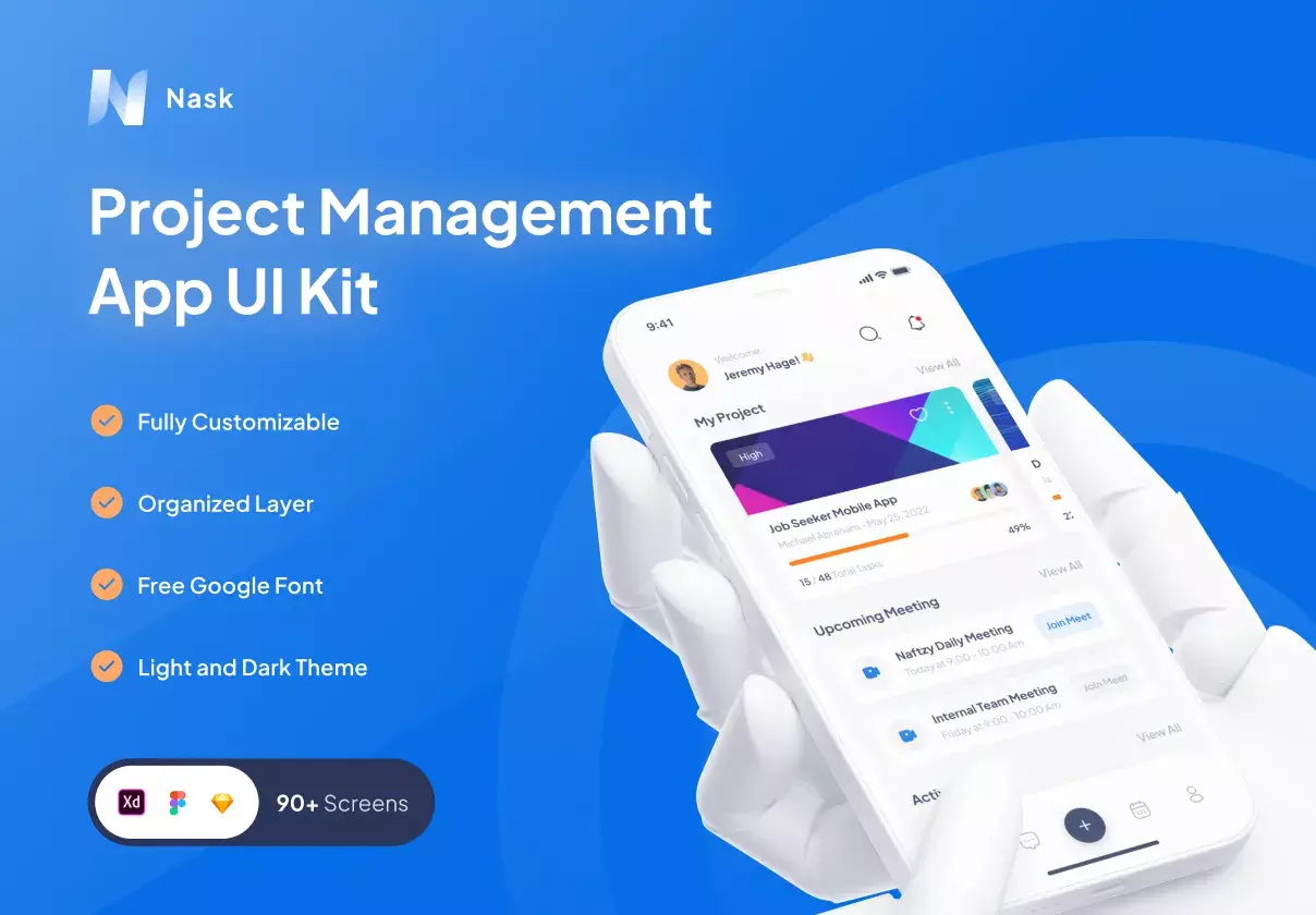 Nask - Project Management Mobile App