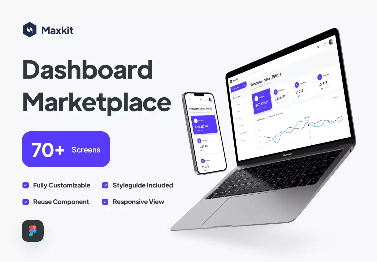 Marketplace Dashboard UI Kit