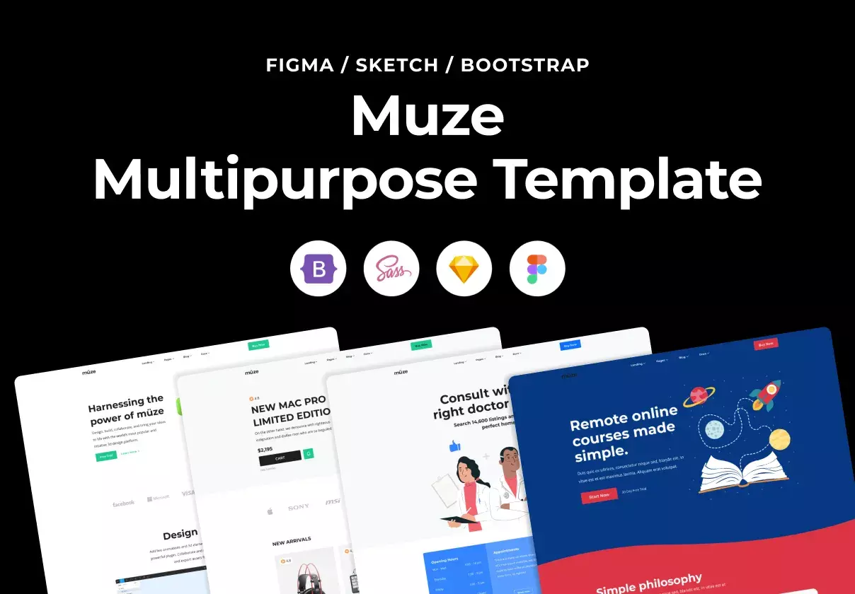 Muze Multi Purpose HTML5 Template