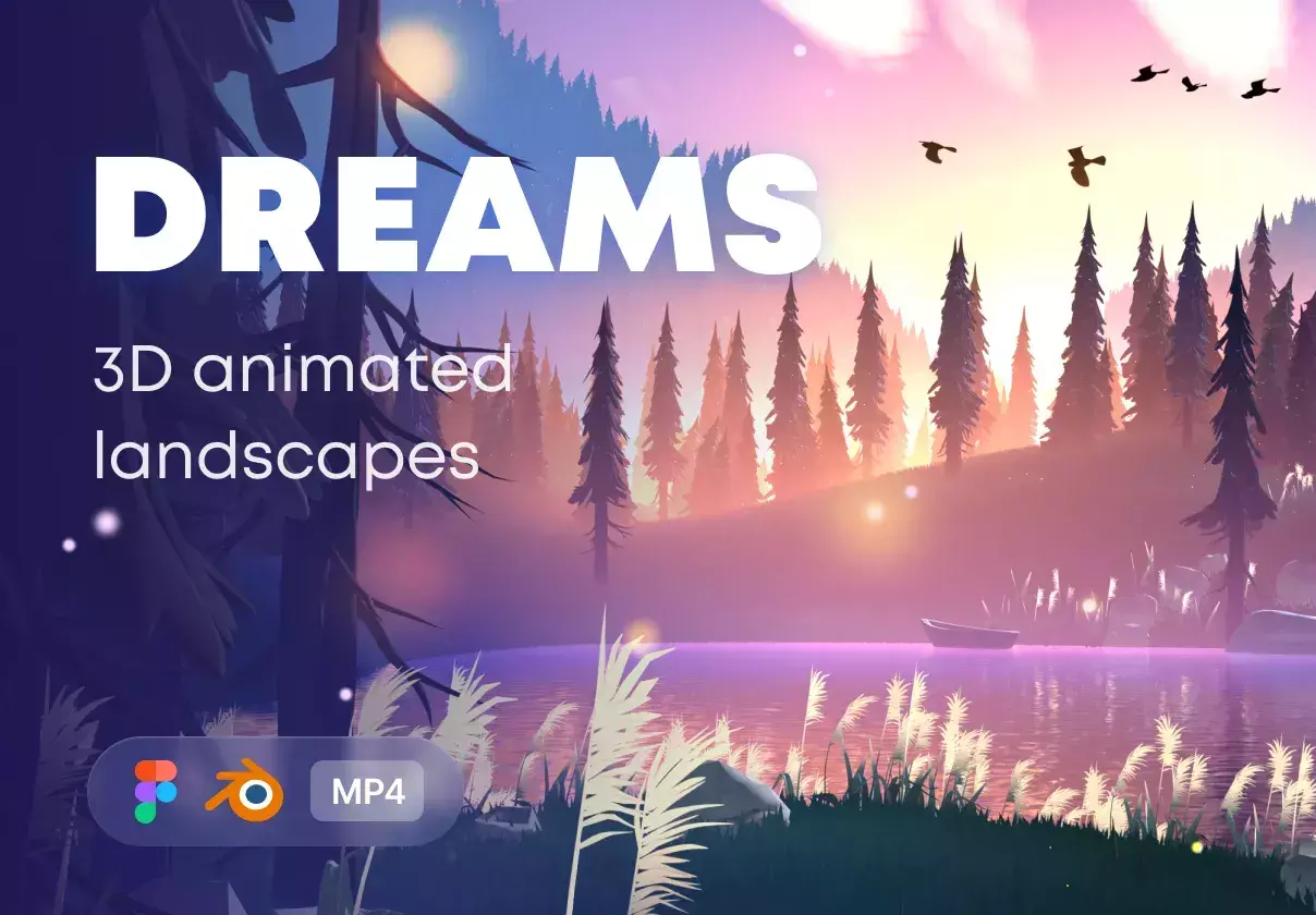 Mesmerizing animated illustrations for web and mobile projects