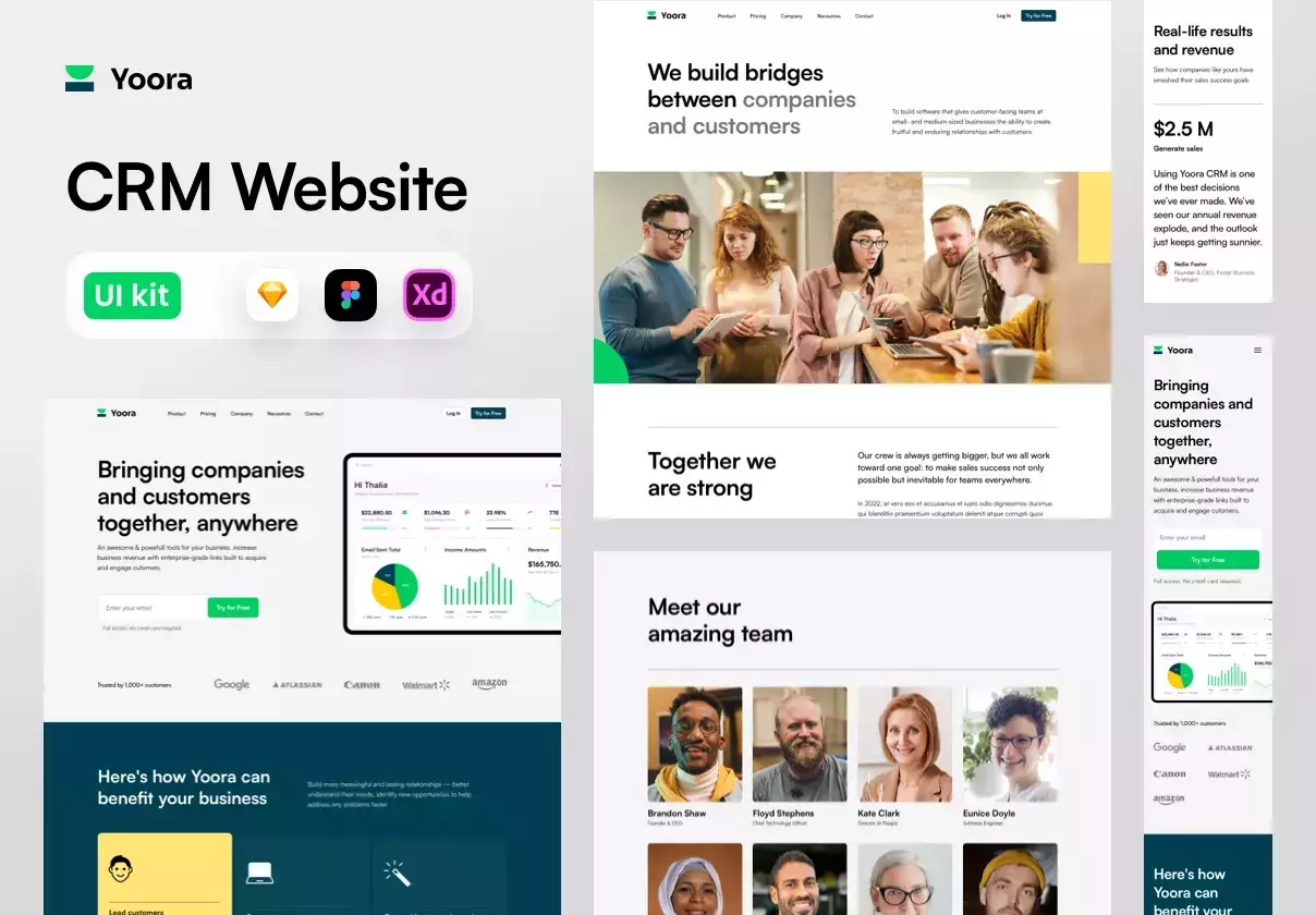 Yoora CMS Website Design Template