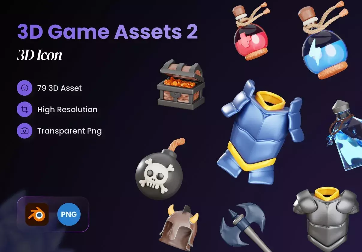 3D Game Asset 2