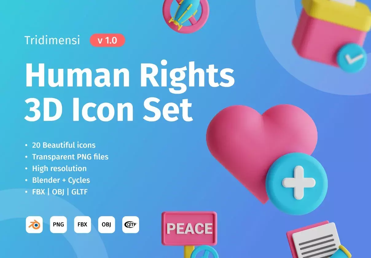 3D Human Rights