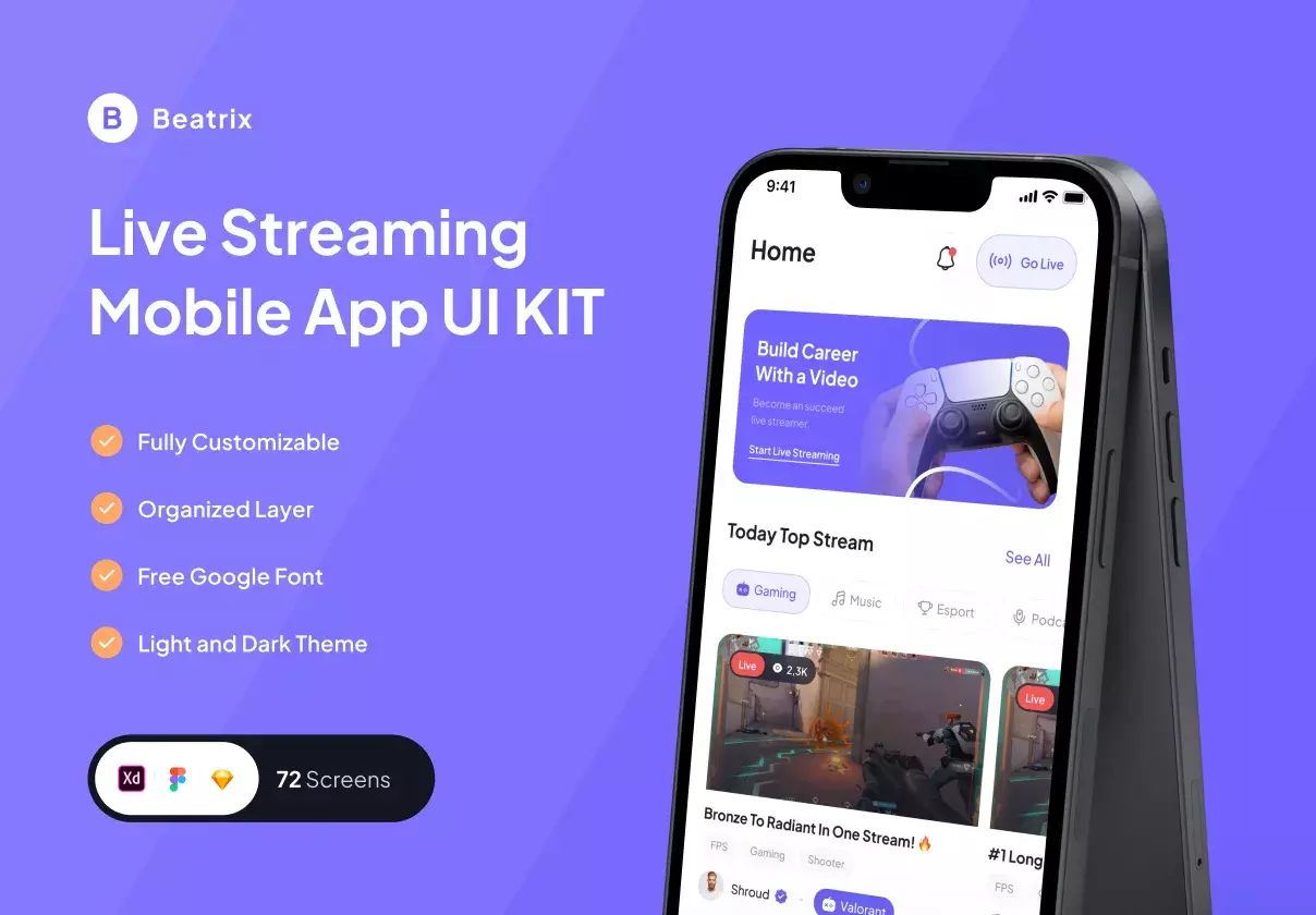 Live Streaming App