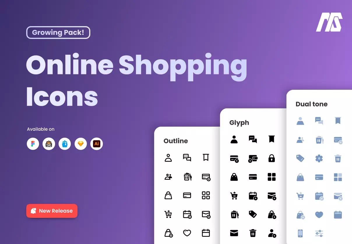 Online Shopping Icon Pack