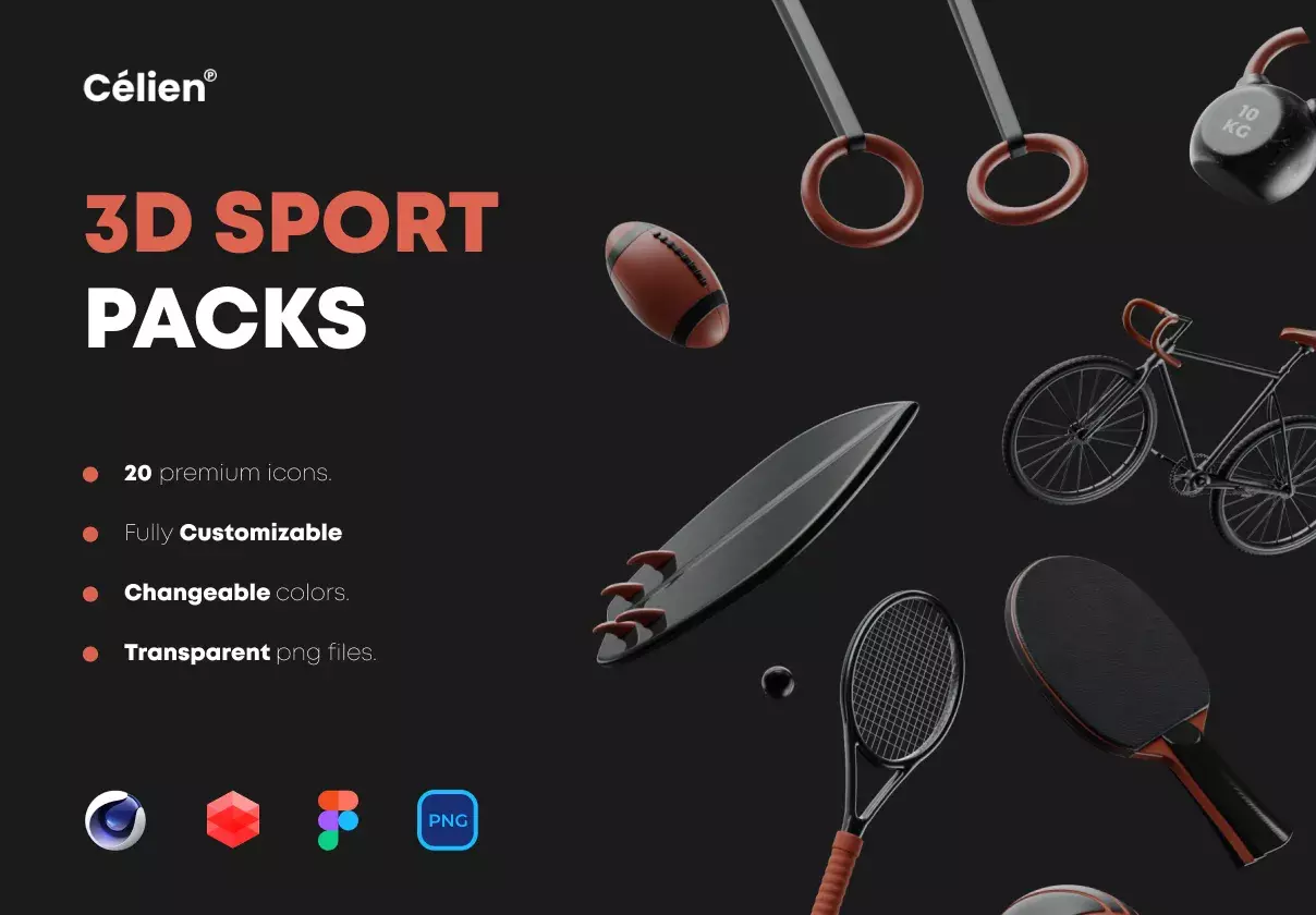 3D sport packs - Vol 1