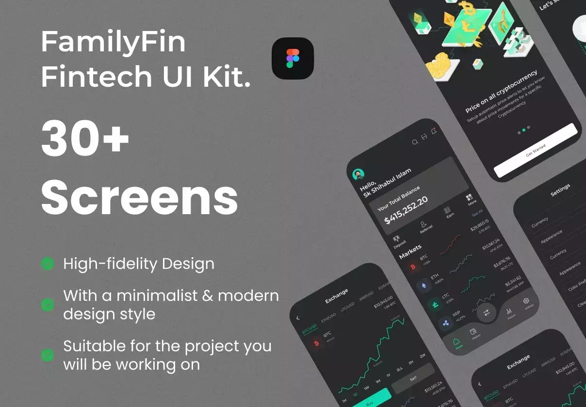 FamilyFin UI Kit