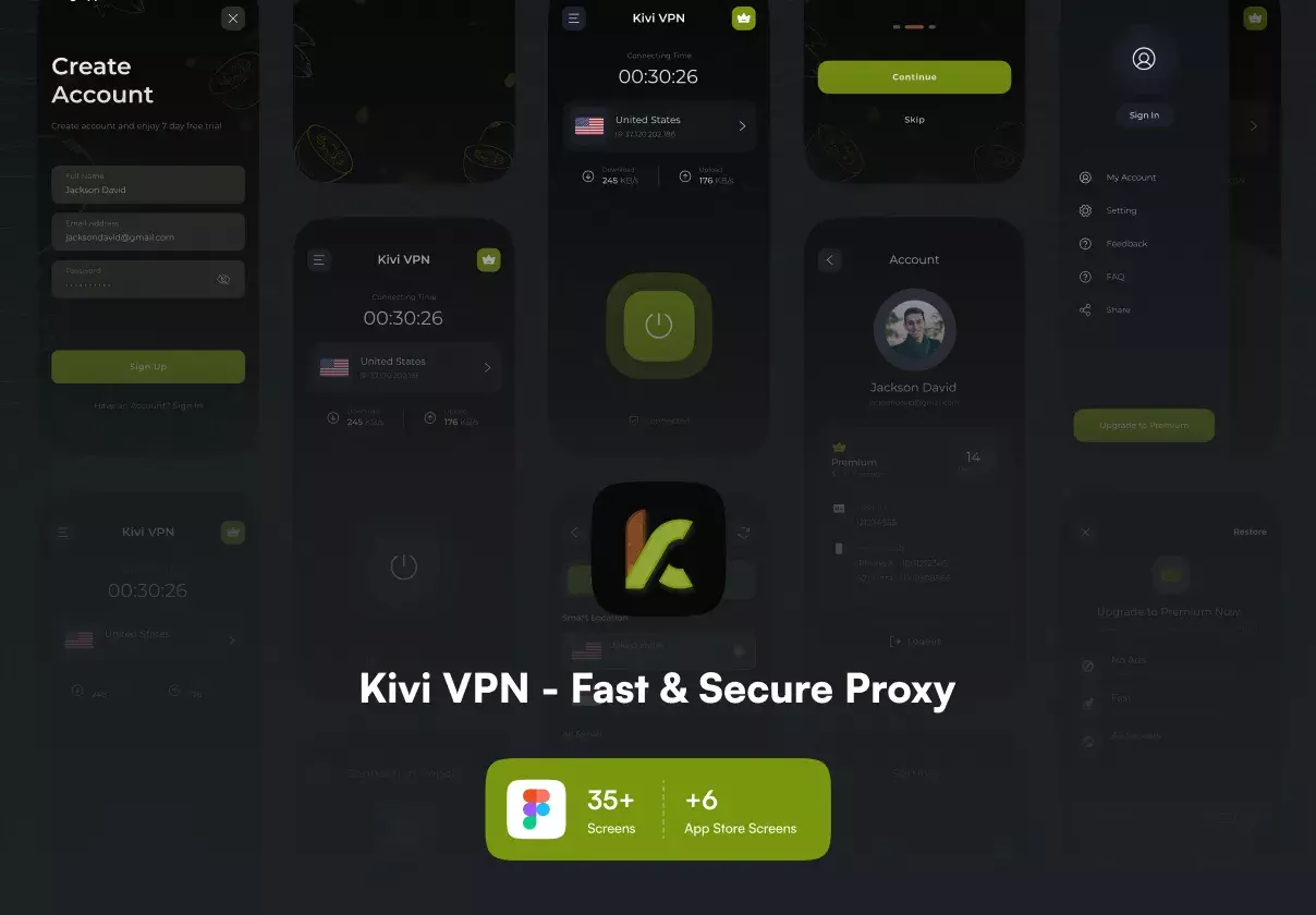 Kivi VPN - Fast & Secure Proxy