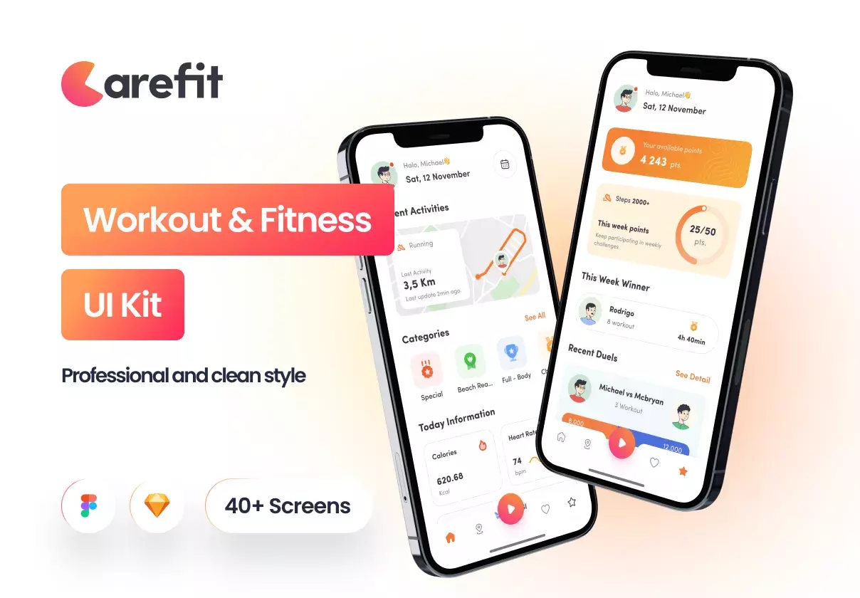 Carefit - Workout & Fitness App