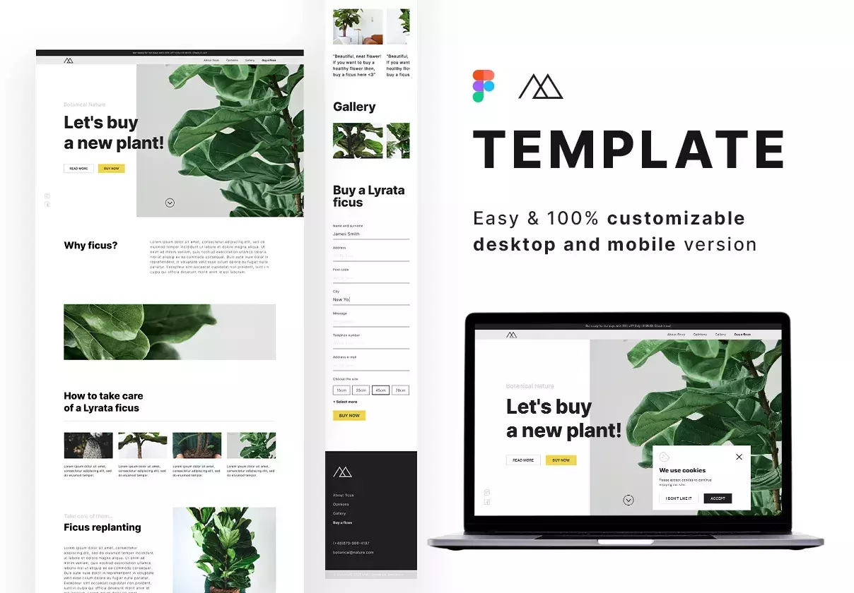 Landing | e-Commerce | Figma Template