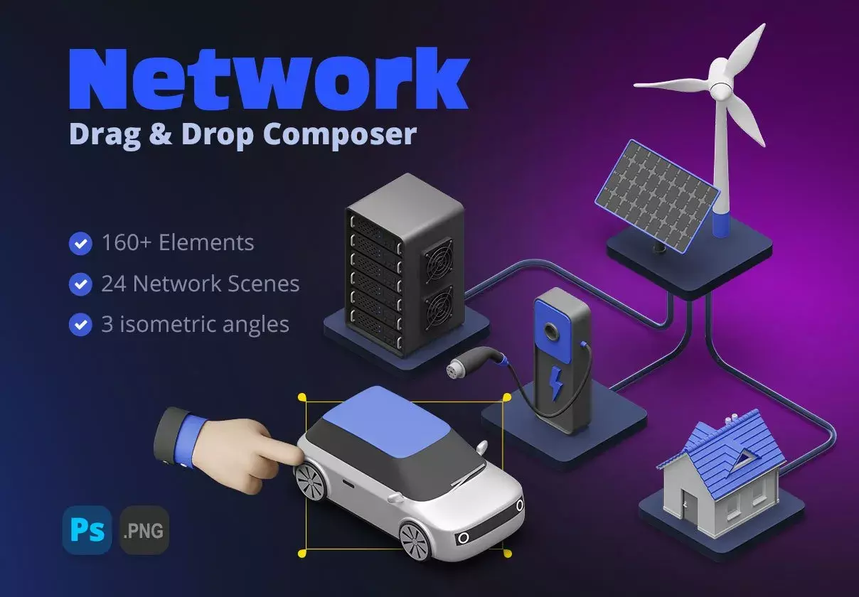 Network - 3D Scene Composer